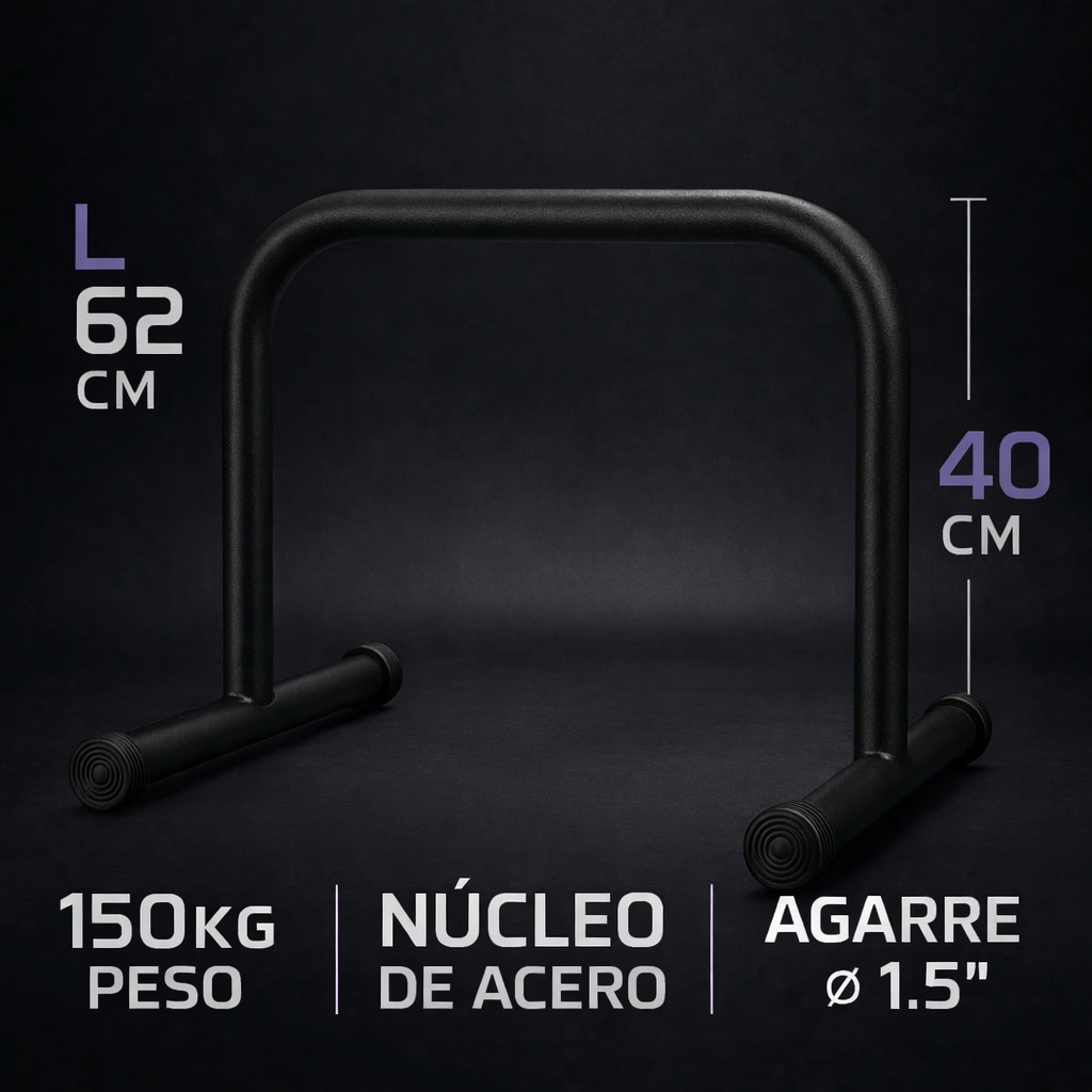 Barras Paralelas OBSIDIANA