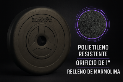 Barra Z de 10kg - 30kg