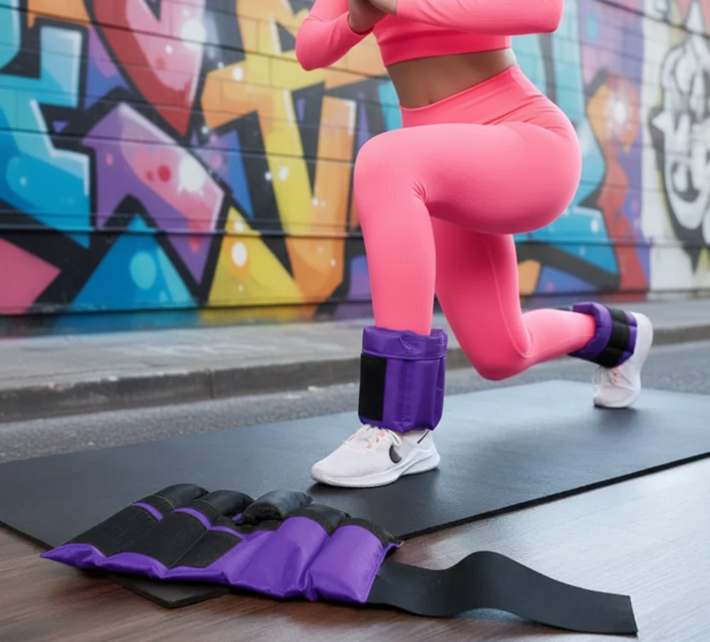 Polainas de peso ajustable 5kg cada una