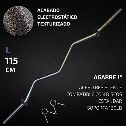 Barra Z de 10kg - 30kg