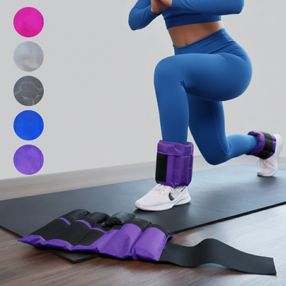 Polainas de peso ajustable 5kg cada una