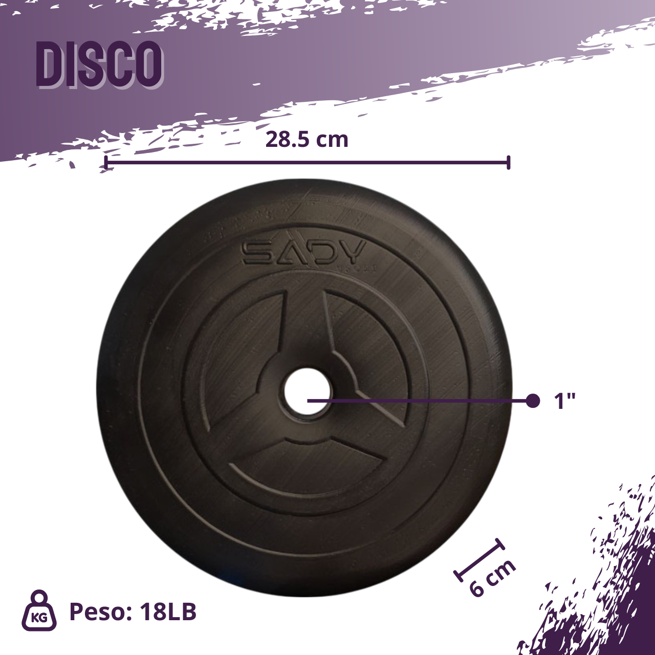 Disco 5LB - 10LB- 18LB