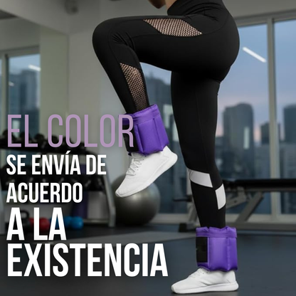 Polainas de peso ajustable 5kg cada una